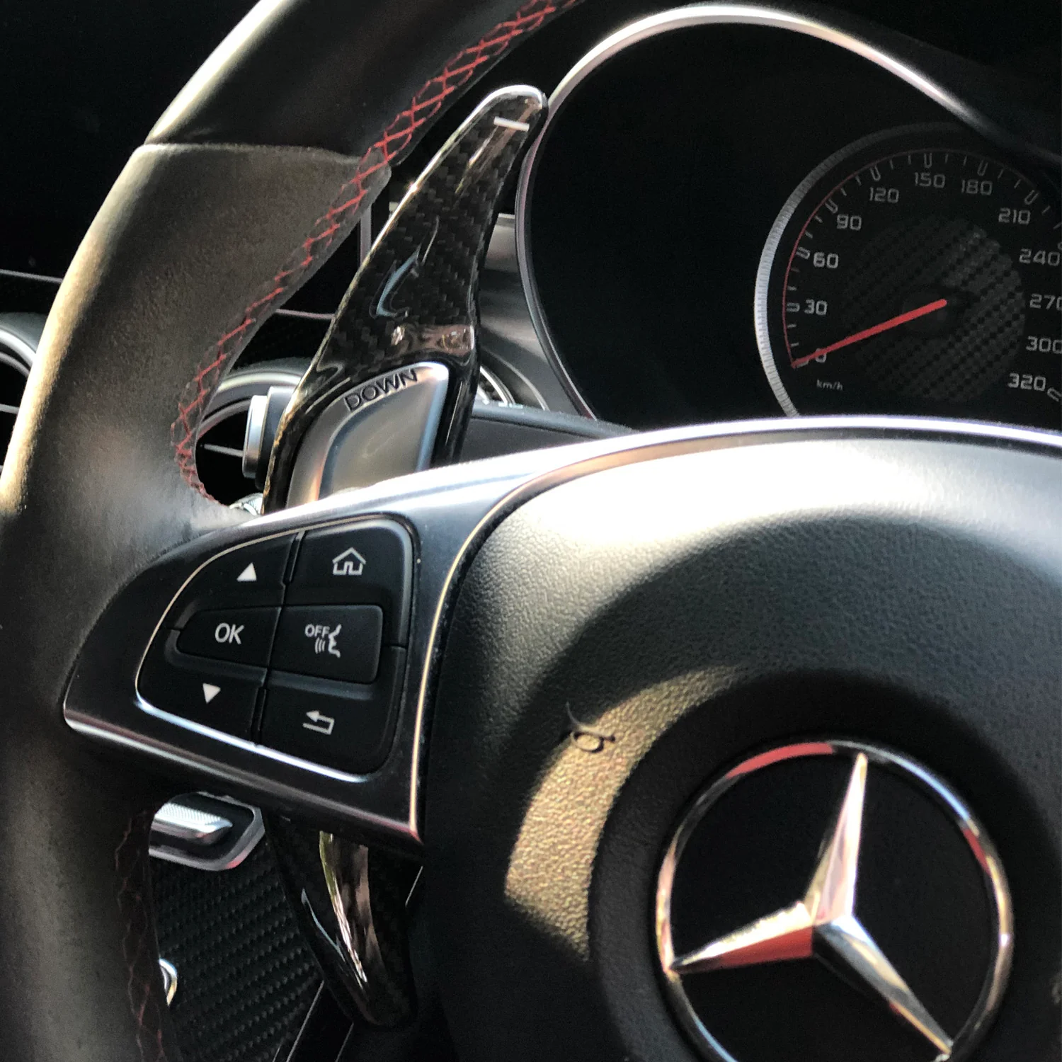 Mercedes AMG Carbon Fiber Paddle Shifters (MB4) - Image 6