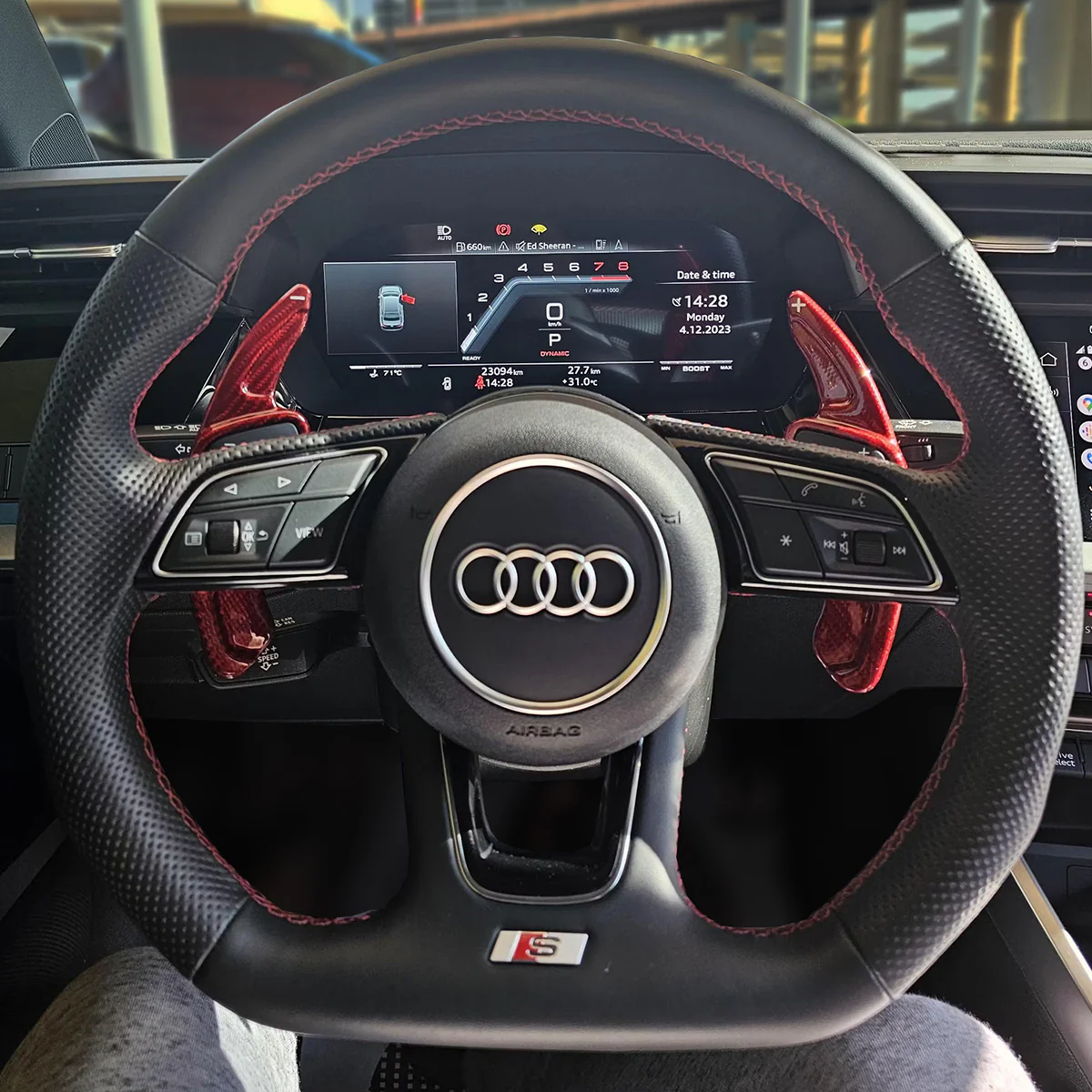 Audi Carbon Fiber Paddle Shifters (V6) - Image 4