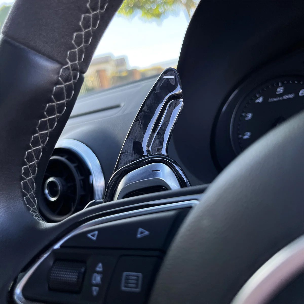 Audi Carbon Fiber Paddle Shifters (V3) - Image 7