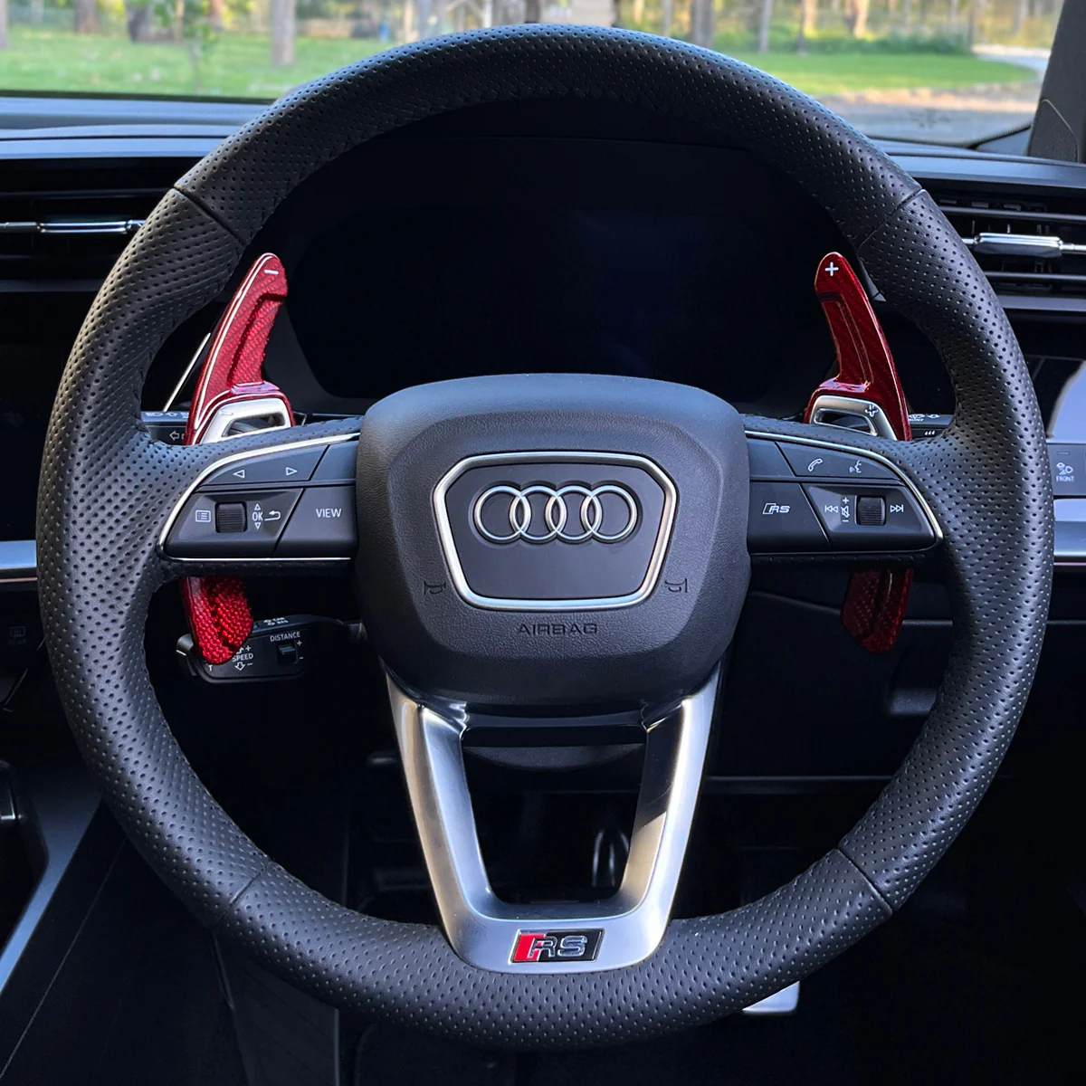 Audi RS Carbon Fiber Paddle Shifters (V7) - Image 6