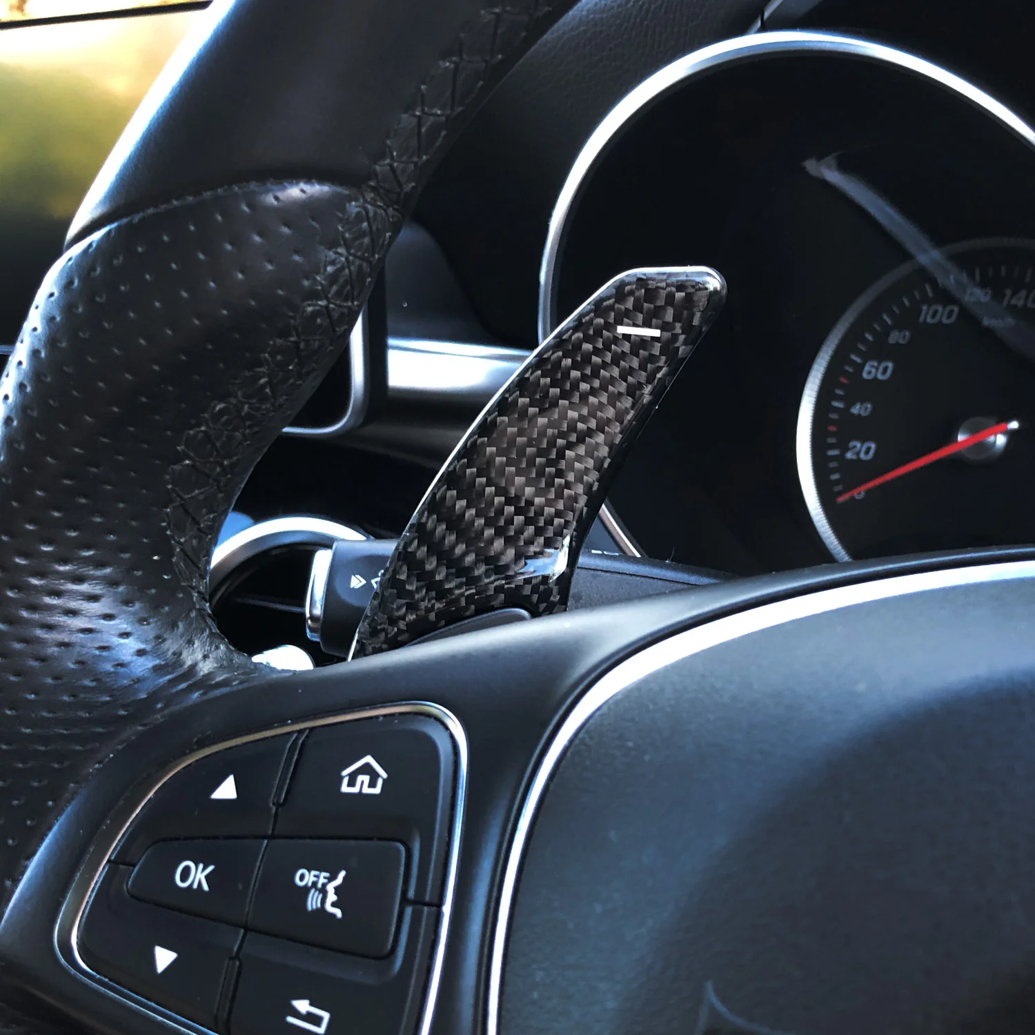 Mercedes Carbon Fiber Paddle Shifters (MB3) - Image 3