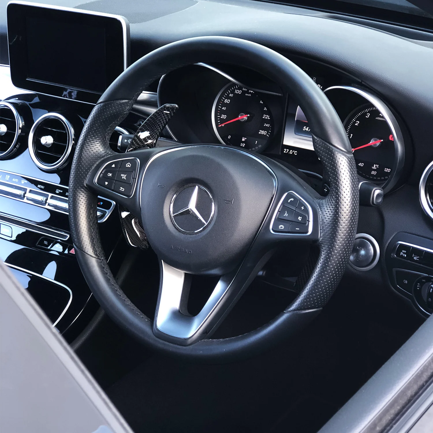 Mercedes Carbon Fiber Paddle Shifters (MB3) - Image 4