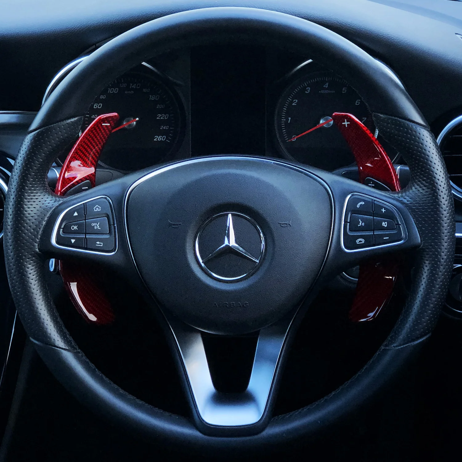 Mercedes Carbon Fiber Paddle Shifters (MB3) - Image 7