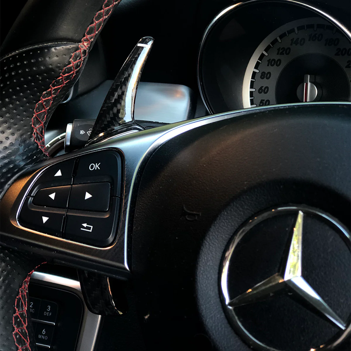 Mercedes Carbon Fiber Paddle Shifters (MB3) - Image 3