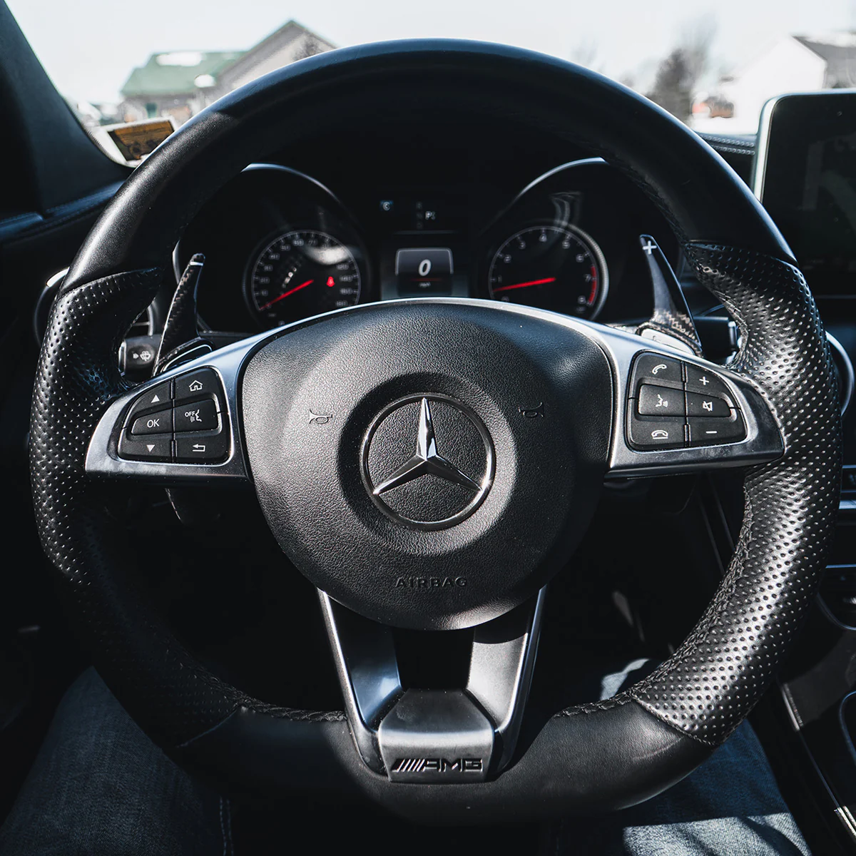 Mercedes Carbon Fiber Paddle Shifters (MB3) - Image 4