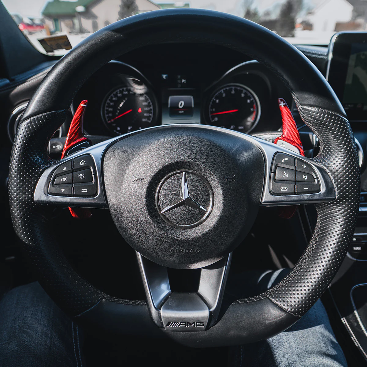 Mercedes Carbon Fiber Paddle Shifters (MB3) - Image 7