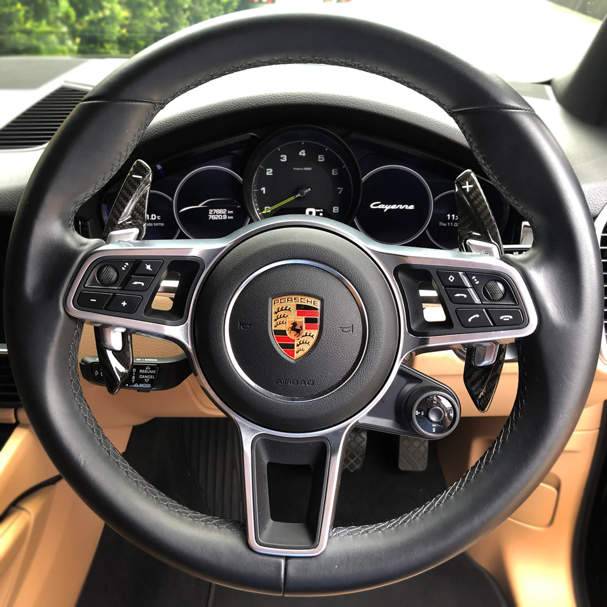 Carbon Fiber Paddle Shifters for Porsche (P2) - Image 3