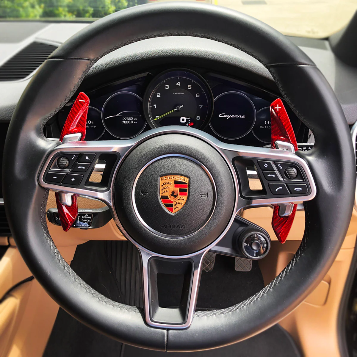 Carbon Fiber Paddle Shifters for Porsche (P2) - Image 9