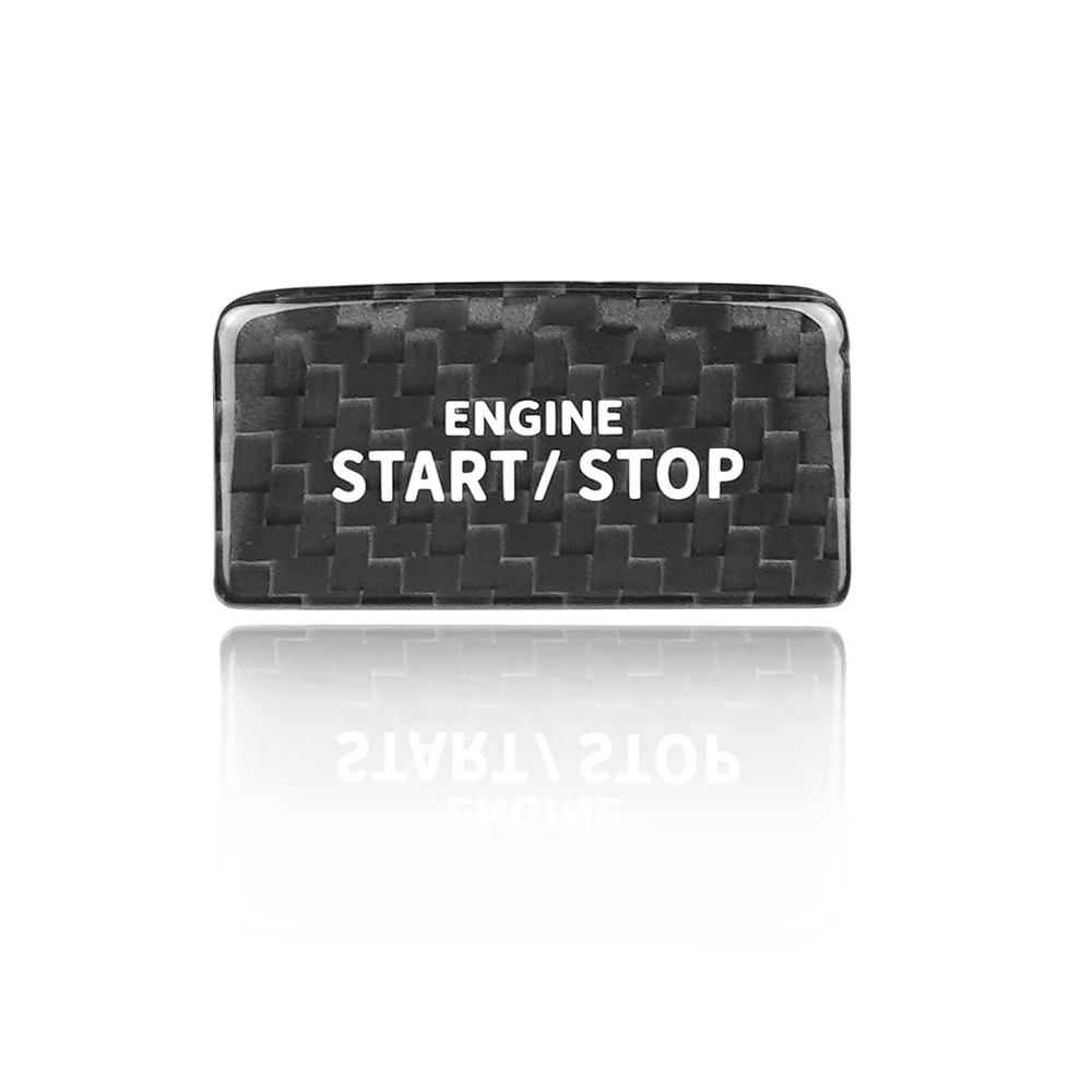 VW MK8 Carbon Fiber Start Stop Button - Image 3