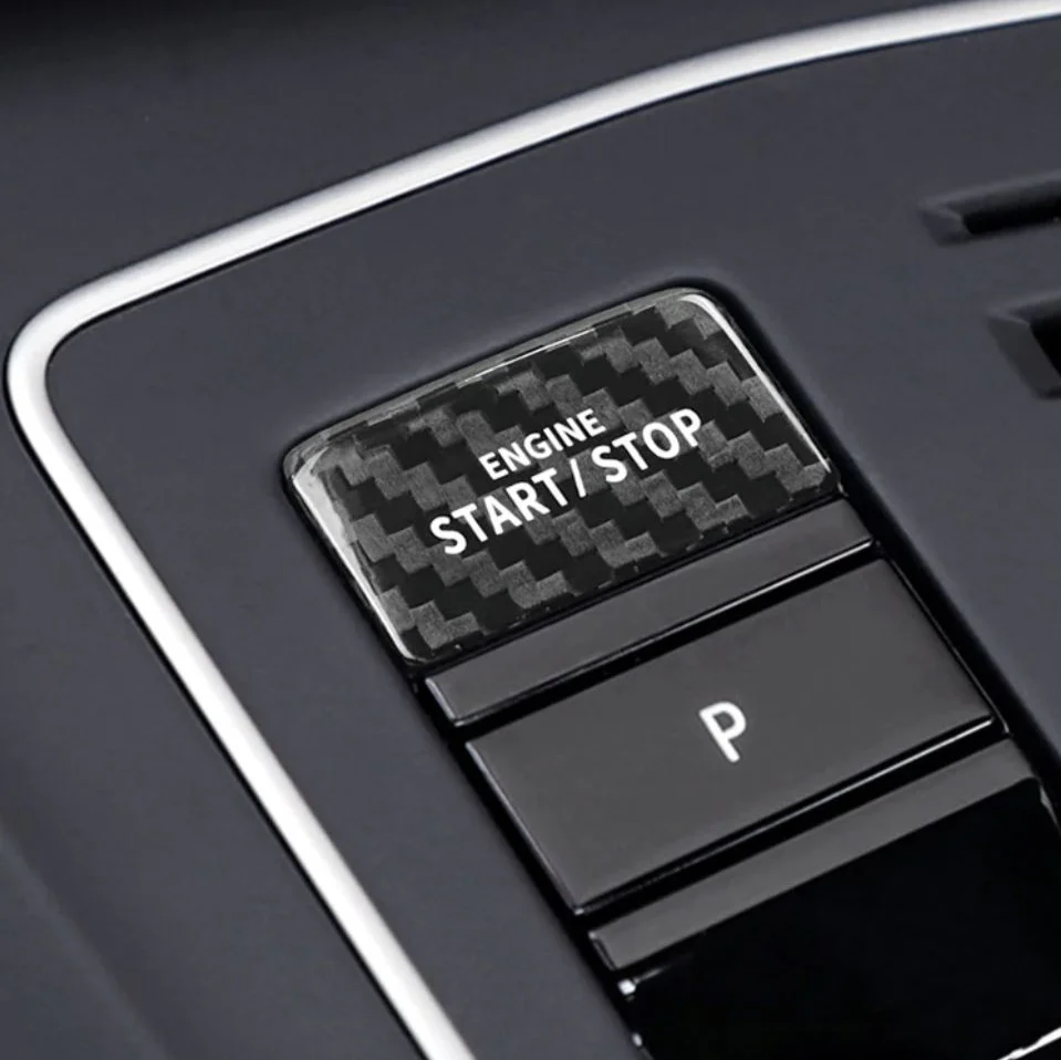 VW MK8 Carbon Fiber Start Stop Button - Image 4